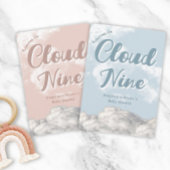 Cloud Neuf Ciel - Invitation sur Baby shower perso