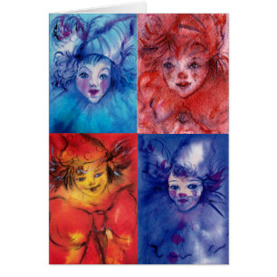 COLLECTION CLOWNS / Balle Masquearde vénitienne