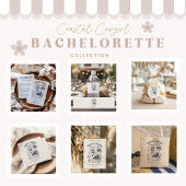 Serviette En Papier Club de plage Coastal Cowgirl Bachelorette