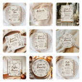 Sticker Rond Love is Brewing Coffee Hand Drawn Bridal Shower