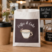 Poster Logo de petite cabane de café