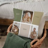 Collage Foto Modern Best Pap Ever Gift Magneet