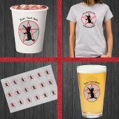 Paillasson Halloween Pentagram Cercle avec chat noir gris