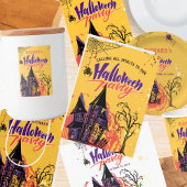 Kleurrijke Abstracte Halloween Party Poster