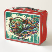 Collection Colorful Bear Lunch Box Art (Devant)