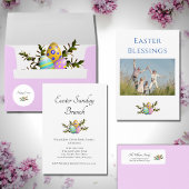 Mug Happy Easter Elegant Decorated Eggs