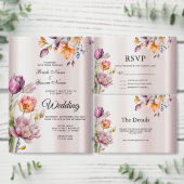 Fleurs de printemps colorées Signes de table (Personnalisez la collection de ce créateur indépendant.)