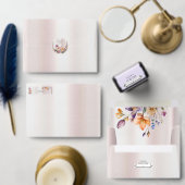 Fleurs de printemps colorées Menu Mariage (Personnalisez la collection de ce créateur indépendant.)