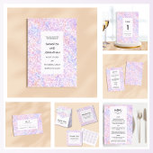 Sticker Carré Merci Mariage brillant et coloré