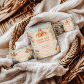 Invitation Come One Come All Circus Birthday