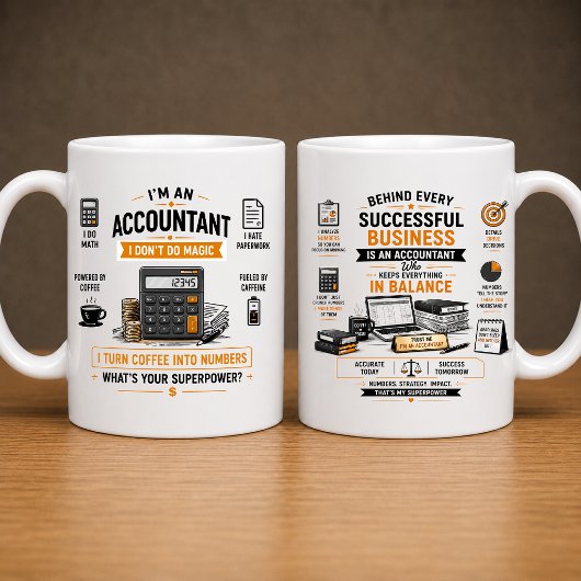 Collection Comptable Drôle | Mug Comptable