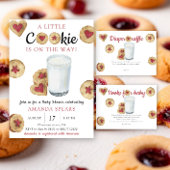 Invitation A Little cookie is on the way Baby shower