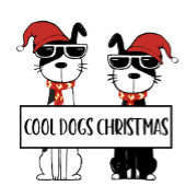 Invitation Jolis chiens joyeux Noël