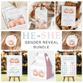 Serviette En Papier Citrouille Bow Rose Bleu Révélation de genre