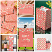 Elégant Pearl Dîner d'anniversaire Invitation