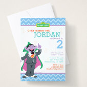 Serviette En Papier Rue Sésame | Count von Count Anniversaire