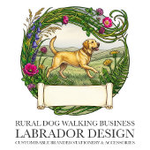 Sticker Promeneur de Labrador Formateur