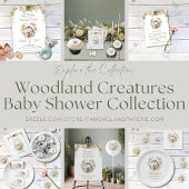 Assiettes En Carton Baby shower en bois, plaque en papier de hérisson 