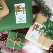 Paillasson Joyeux Tex-Mas Y'all Cowboy Casquette avec Fleurs