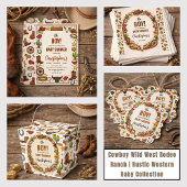 Invitation Cowboy Wild West Rodeo Ranch | Rustic Western Baby