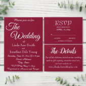 Étiquettes Pour Bouteilles De Vin Mousseux Cranberry Red Stylisé Script Mariage Bridesmaid (Personnalisez la collection de ce créateur indépendant.)