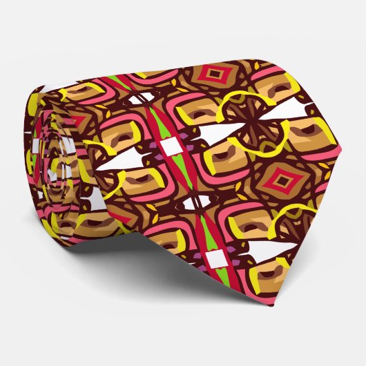 Collection Cravate élégante : Conception graphique (Roulé)