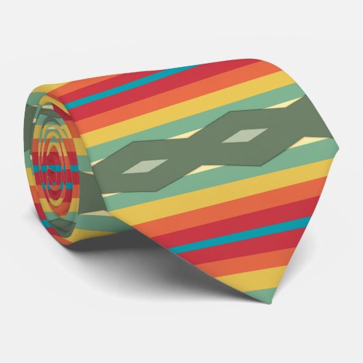 Collection Cravate élégante : Conception graphique (Roulé)