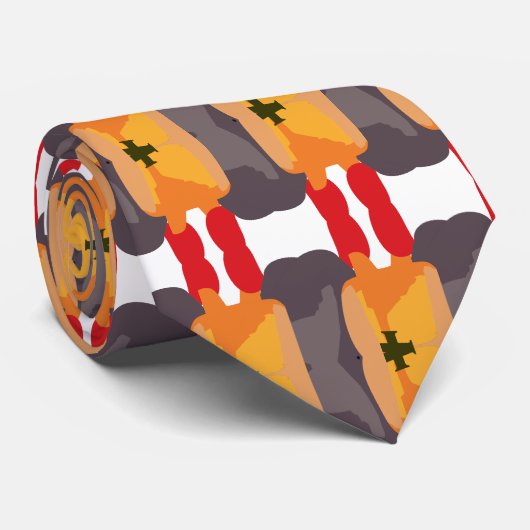 Collection Cravate élégante : Conception graphique (Roulé)