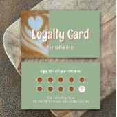 Porte-nom Custom Modern Fun Sage Coffee Shop Employee