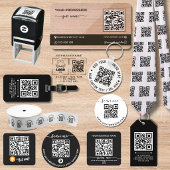 Étiquette À Bagage QR code me scanner