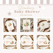 Carte D'accompagnement Mignon Registre de la Coquette Sucrée aux Baies