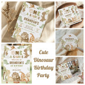 Ballotins Dinosaur One-A-Saurus 1ère fête d'anniversaire