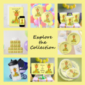 Sachets En Papier Mignonne et drôle girafe bébé pour les enfants à t