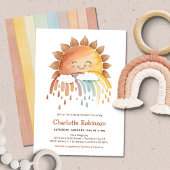 Serviette En Papier Aquarelle Joyeux Baby shower de soleil Jaune