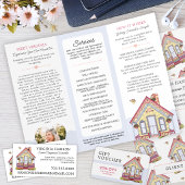 Carte De Visite Cute House Services d'aidants naturels