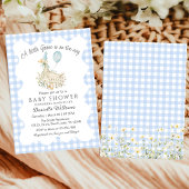 Assiettes En Carton Baby shower d'oie d'aquarelle
