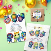 Gobelets En Papier Cute Cudely Colorful Petits Monsters Anniversaire 