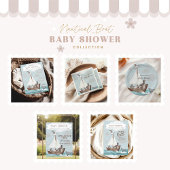 Serviette En Papier Baby shower nautique