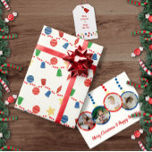 Mug Festive rétro ornements de Noël gardien