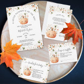 Serviette En Papier Petit Citrouille sur le chemin Chute Baby shower f