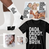DADA DADDY DAD BRUH Custom PHOTO VADERDAG Koffiemok