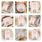 Invitation Daisy & Retro Van Pastel Un 1er anniversaire Super