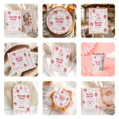 Invitation Deux douce Fraise fraise 2e fête d'anniversaire