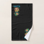 Collection d'ananas de bienvenue Ensemble de servi (Serviette à main)