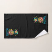 Collection d'ananas de bienvenue Ensemble de servi (Serviette à main)
