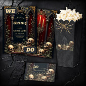 Poster Élégance gothique foncée. Arche étonnante