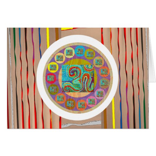 Collection d'art de chant d'OmMantra d'INCANTATION (Devant horizontal)