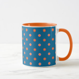 Collection d'art populaire Pois Ringer Coffee Mug