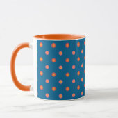 Collection d'art populaire Pois Ringer Coffee Mug (Gauche)