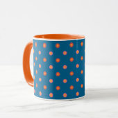 Collection d'art populaire Pois Ringer Coffee Mug (Devant gauche)